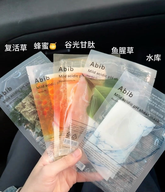 Abib 弱酸系列面膜 *10片