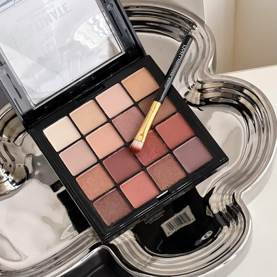 NYX 16色眼影盘 - Warm neutrals