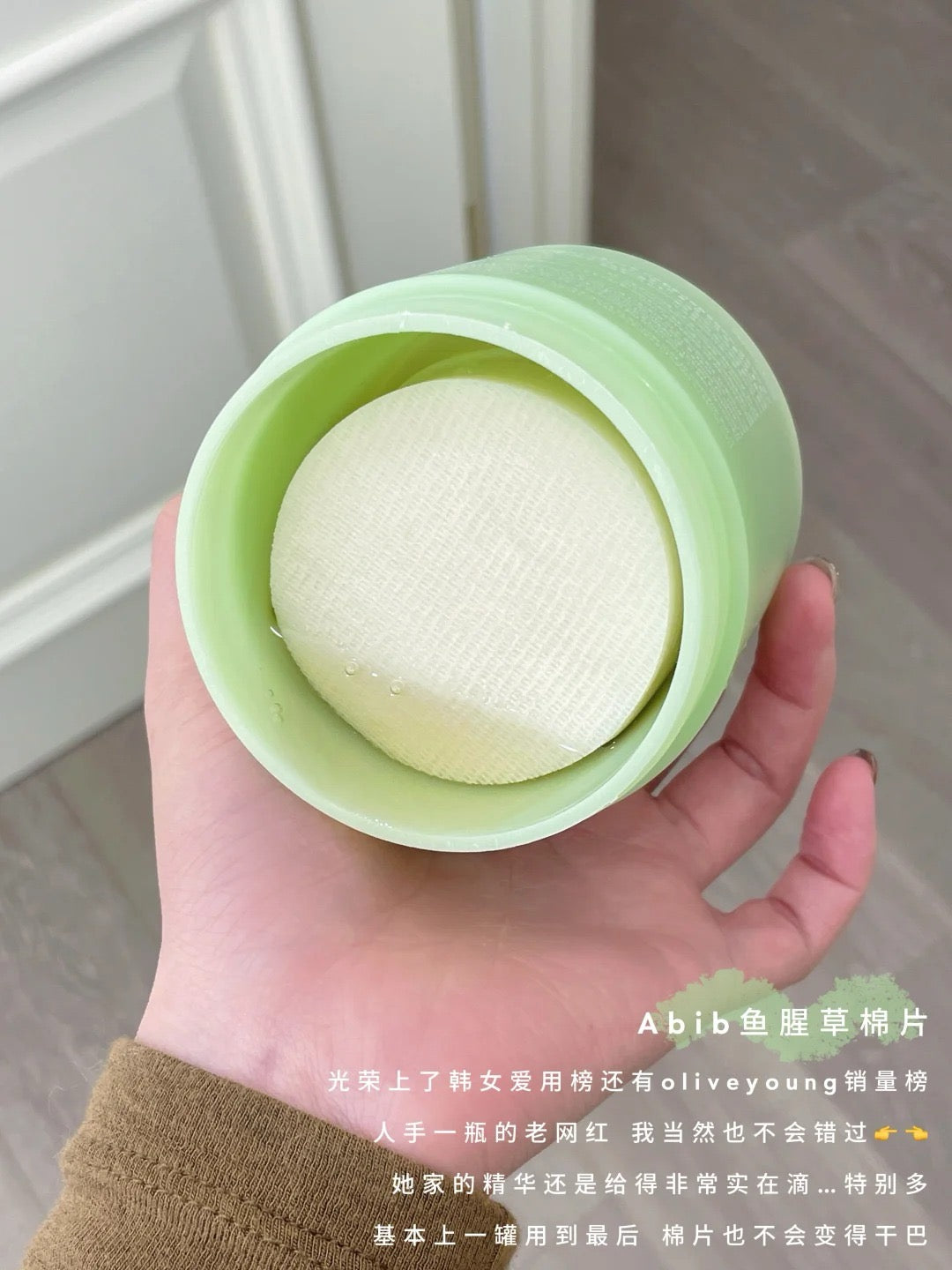 Abib 鱼腥草棉片 1+1 (140片)