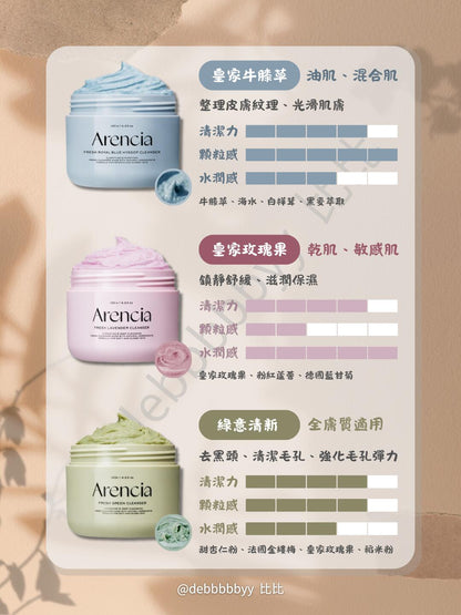 Arencia 洁面膏 120g+30g