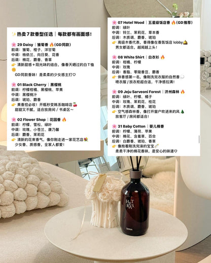 Hetras 香氛香薰 5支/set