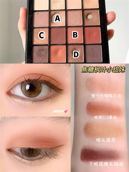 NYX 16色眼影盘 - Warm neutrals