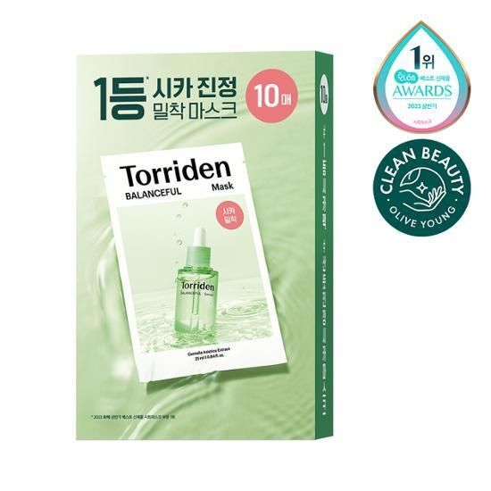 Torriden 面膜 20片/盒（补水/积雪草）